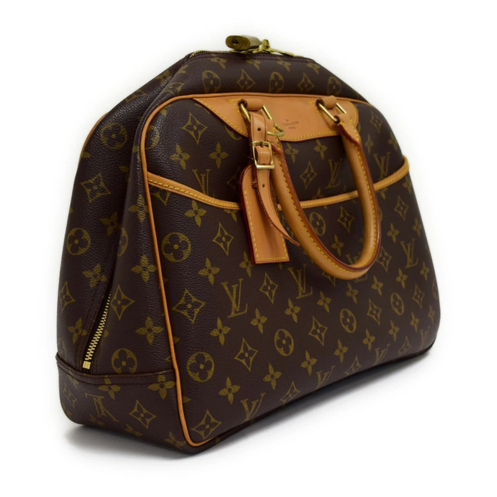 Louis Vuitton Handbag Monogram Deauville Brown